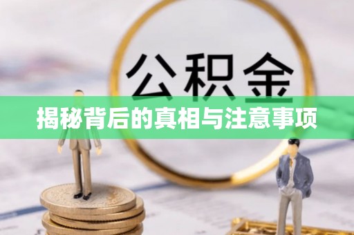 曲松揭秘背后的真相与注意事项
