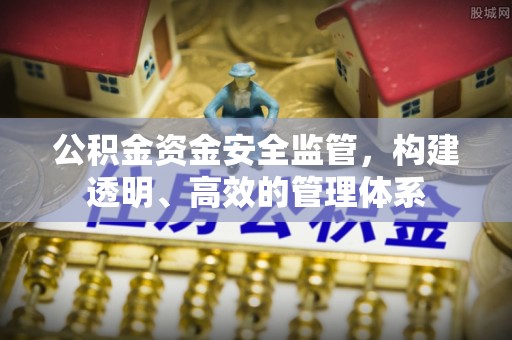 曲松公积金资金安全监管，构建透明、高效的管理体系