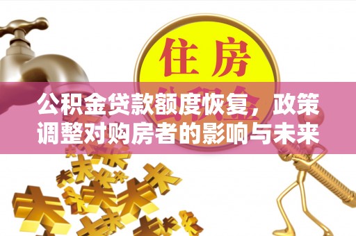 曲松公积金贷款额度恢复，政策调整对购房者的影响与未来展望