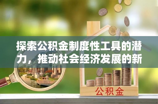曲松探索公积金制度性工具的潜力，推动社会经济发展的新引擎