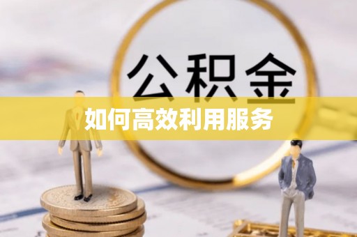 曲松如何高效利用服务