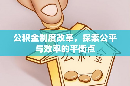 曲松公积金制度改革，探索公平与效率的平衡点
