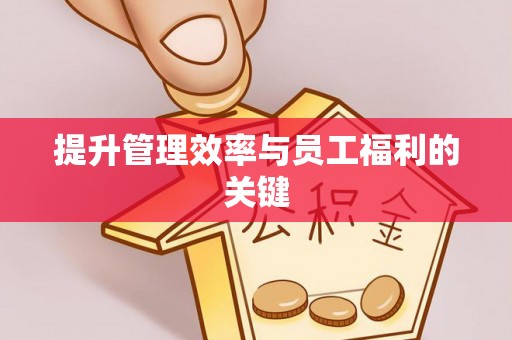 曲松提升管理效率与员工福利的关键