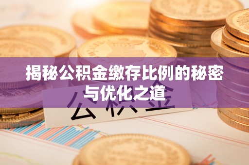 曲松揭秘公积金缴存比例的秘密与优化之道