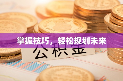 曲松掌握技巧，轻松规划未来