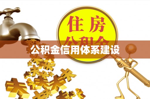 曲松公积金信用体系建设