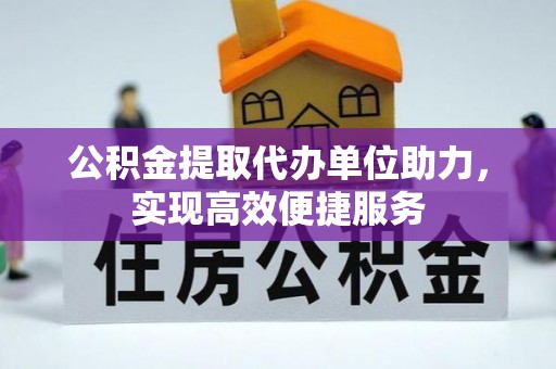 曲松公积金提取代办单位助力，实现高效便捷服务