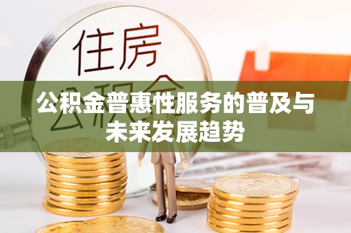 曲松公积金普惠性服务的普及与未来发展趋势