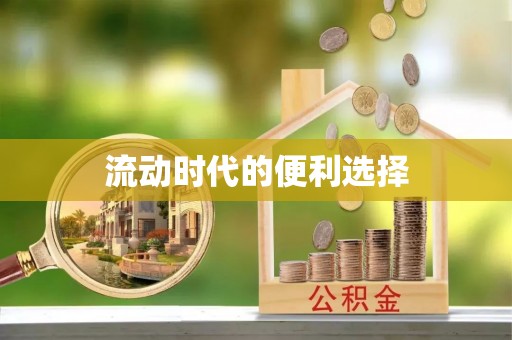 曲松流动时代的便利选择